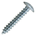 Csh Wood Screw, #8, 1 in, Zinc Plated Stainless Steel Truss Head Phillips Drive, 9000 PK 0.TPC08100Z